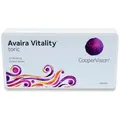 Avaira Vitality Toric (6er Packung) Monatslinsen (2 dpt, Zyl. -1.25, Achse 130 & BC 8.5) mit UV-Schutz
