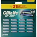 Gillette Gillette Mach3 Rasierklingen - 20 Stück - Grün