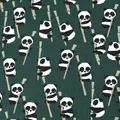 Panda Pandabär100% Baumwollstoff 0,5m Stoff Kinderstoff Meterware Nähen BB007
