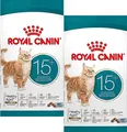 2 x 4 kg Royal Canin Ageing 15+ (€ 10,74/kg) Trockenfutter Katze Senior Futter