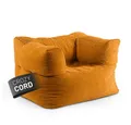Lumaland Sitzsack In- & outdoor Sofa individuell kombinierbar mit dem Modularen System, Sessel abnehmbarer Bezug kombinierbar waschbar 96x72x70cm