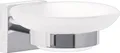 Tesa ekkro 40240-00000-00 Seifenschale Chrom (glänzend), Weiß (satiniert)