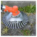 Unkrautbürste Stahl 25,4mm Gartengerät für weiche Flächen robust