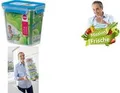 emsa Frischhaltedose CLIP & CLOSE, 1,60 Liter, transparent transportsicherer Clipverschluss, einzigartige Dichtung, - 1 Stück (508543)