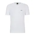 BOSS Herren Tee V T-Shirt, White100, L EU