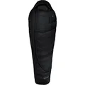 Grüezi bag Biopod DownWool Subzero 185 Black Edition 200 x 77cm für Körpergröße 150-175 cm, Tkomf 2°C/Tlim -4°C Packmaß 19x19 cm
