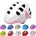 meteor® Kinderfahrradhelm Sicherer Fahrradhelm Kinder-Helm rollerhelm mädchen kinderfahrradhelm für Mountainbike Inliner skaterhelm BMX fahradhelm Scooter Jungen Bike Helmet SIZE: M 52 bis 56 cm 235 g