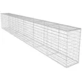Vidaxl - Gabionenwand Mit Abdeckung 600x50x100cm Gabione Steinkorb Drahtkorb