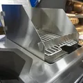 OITTIRA Birsppy Stellfeld und Ernst Napoleon Sizzle Zone Windschutz Spritzschutz LEX LE Prestige 4-teilig mit Spießauflage BBQ