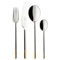 Villeroy & Boch Besteck-Set Ella Tafelbesteck 24er Set (24-tlg), Edelstahl silberfarben