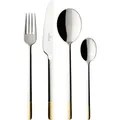 Ella Partially Gold Plated Besteck-Set 24 El.