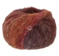 LANA GROSSA Gigante Multi 0103 weinrot rotbraun graurot aubergine khaki gr... Häkelwolle, 150 m