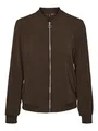 VERO MODA Damen VMCOCO L/S Bomber GA NOOS Kurzjacke, Chocolate Torte, S