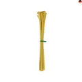 HPER Kabelbinder bambus beige I 290 mm x 4,8 mm I 100 Stück I 15-30% mehr 