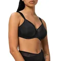 Triumph Damen Minimizer-BH True Shape Sensation W01, mit Bügel, ohne Polsterung, Verstellbare Träger, 90G, Schwarz