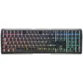 Cherry MX 3.0S Wireless RGB - Kabellos - RF Wireless + Bluetooth - Mechanischer Switch - QWERTZ - RGB-LED - Schwarz