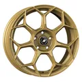 ALUFELGE GMP RACEWAY FUR VOLKSWAGEN POLO V CROSS 7X17 5X100 ORO CORSA N19