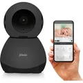 Alecto SMARTBABY10BK - WLAN-Babyphone mit Kamera - Schwarz - Grau/Weiß