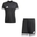 adidas Performance Fußballtrikot adidas Herren Set Trikot + Hose Squadra 25 schwarz XXL (60/62)