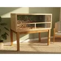 MyPets® Terrarium RINGO XXL Seitenbelüftung Holzterrarium OSB Holz Terrarien