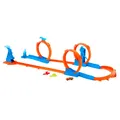 194735289752 Hot Wheels Track Creator Tor Trzy pętle Zestaw JDW39 PUD2 MATTEL