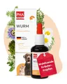 PHA Wurm Tropfen für Hund & Katze - mit Kräutern, Wermut, Schafgabe & Thymian zur natürlichen Darm Unterstützung & Einer normalen Verdauung, 50 ml