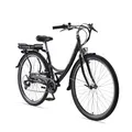 TEUTOBURG E-Bike "Senne Wave", 28 Zoll, RH: 45 cm, 7-Gang - grau