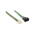 INLINE Lüfterkabel Verlängerung PWM - 4 pin Molex (M) -> 4-pin Molex (W) - 0,7 m (33328D)