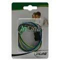 INLINE Lüfterkabel Verlängerung PWM, 4pol Molex Stecker / Buchse, 0,7m
