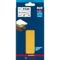 Bosch Professional Expert C470 Schleifpapier mit 8 Löchern für Schwingschleifer, 80 x 133 mm, G 240, 10-tlg. (2608900883)