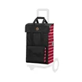 Andersen Einkaufstrolley Ersatztasche - 51 Liter - Seiten- & Fronttasche - Tragegriff - extra Innenfach - wasserabweisend - Reflektoren - faltbar - Jella rot