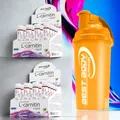 Best Body Nutrition L-Carnitin 2 x 20 Ampullen + Shaker in Orange 54,10€/Liter