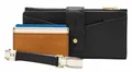 FOSSIL Willa Slim Tab Geldbörse Kredit- / Visitenkartenetui Black Schwarz Neu
