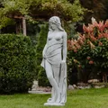 Venus sinnliche Frau Steinfigur 149 cm 144 kg Grau Weißbeton frostsicher