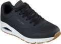 SKECHERS UNO STAND ON AIR Herren Sportschuhe 52458-BLK - schwarz r. 45