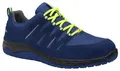 ELTEN Sicherheitsschuhe Maddox darkblue Low ESD S3, Damen und Herren, Leder/Textil, Stahlkappe, leicht, sportlich 35, Blau