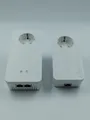 devolo dLAN 1200+ WiFi ac Starter Kit WLAN Powerline Netzwerk Adapter - 3x LAN