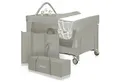 lionelo Baby-Reisebett FLOWER, 4in1:Laufstall Baby, Wickeltisch, Zwei Matratzenaufhängungshöhen