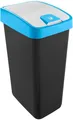 keeeper Mülleimer magne, Abfallbehälter mit Flip-Deckel, 40 x 30 x 61,5 cm, 45 l, komfortabler Soft-Touch-Point, Made in Europe