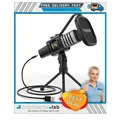 USB Kondensator Mikrofon Nierencharakteristik Popfilter Konferenz Streaming