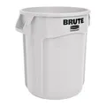 Mülleimer Rubbermaid Brute Container weiß 76 L mit Handgriffen, sehr widerstandsfähig