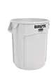 Rubbermaid Commercial Products FG262000WHT-001 Brute Container with Venting Channels, 75.7 L, White