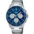 Casio Standard MTP-1374D-2A3VD, Wasserfest - Silber