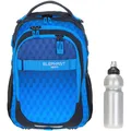 Schultasche Jungen 4. Klasse Elephant Signature Rot 12868 Dark Cube +Flasche