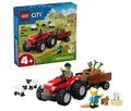 LEGO City Traktor mit Anhänger - Bauernhof Spielzeug mit Traktor & Tierfigu ...