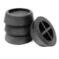 4x Universal Schwingungsdämpfer Vibrationsdämpfer für Waschmaschinen und Trockner - Anti Vibration Dämpfer Pads Unterlage