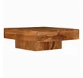 vidaXL Ablagetisch, Couchtisch 80x80x30 cm Massivholz Akazie