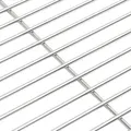 vidaXL Grillrost Silbern Ø43 cm Edelstahl
