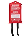 Smartwares Brandschutzdecke Feuerlöschdecke Löschdecke Feuerdecke 1 x 1 m