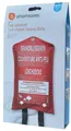 Smartwares Brandschutzdecke Feuerlöschdecke Löschdecke Feuerdecke 1 x 1 m